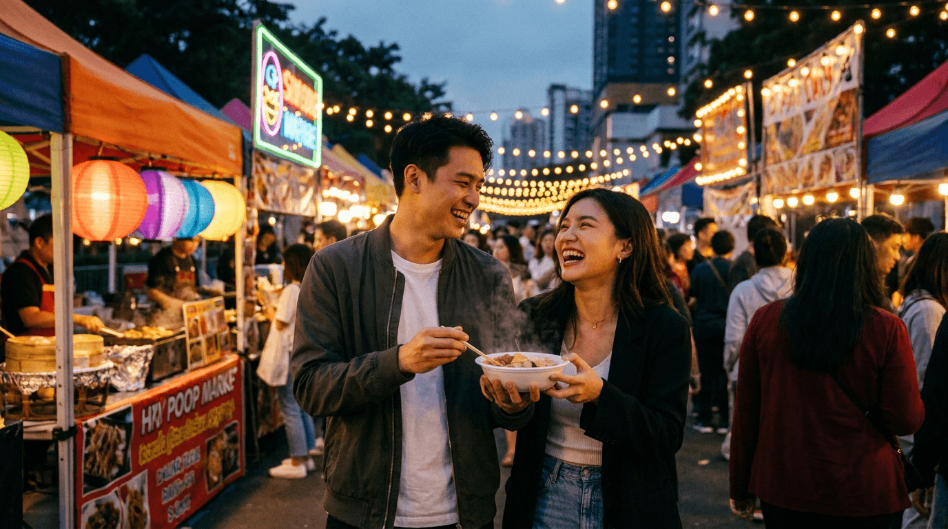 Date Night at the Night Market: A Couple's Guide